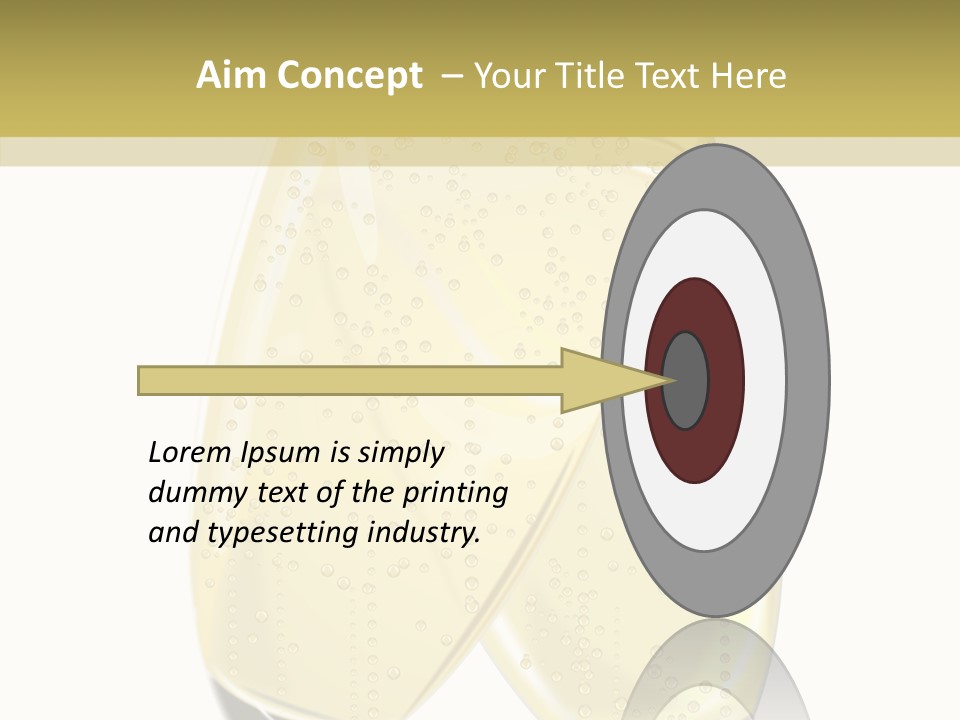 Anniversary Fun Toast PowerPoint Template