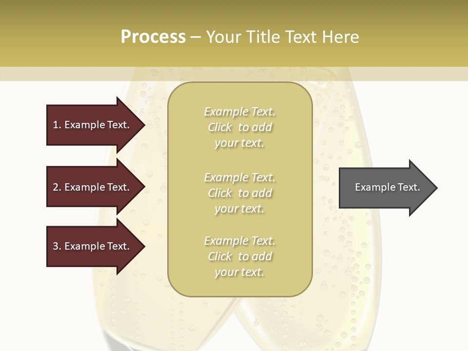 Anniversary Fun Toast PowerPoint Template