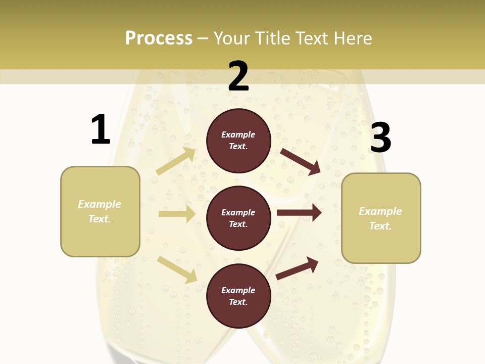 Anniversary Fun Toast PowerPoint Template