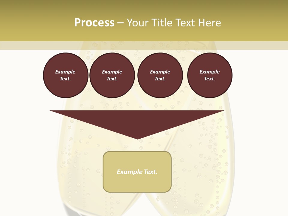 Anniversary Fun Toast PowerPoint Template