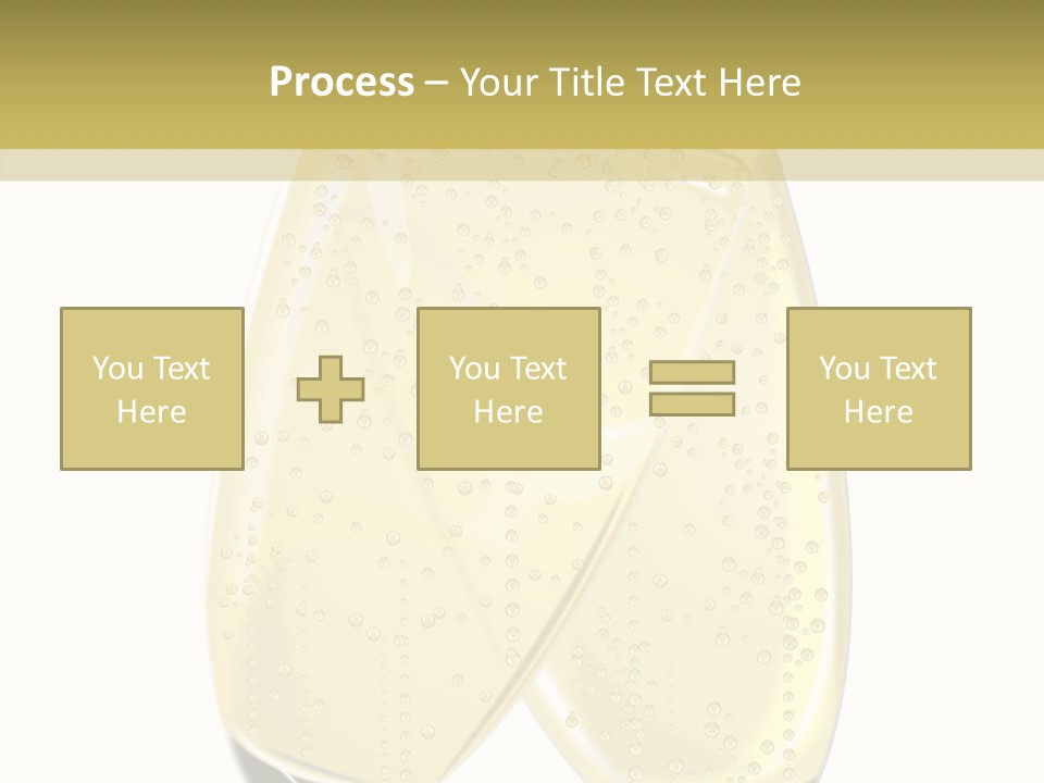 Anniversary Fun Toast PowerPoint Template