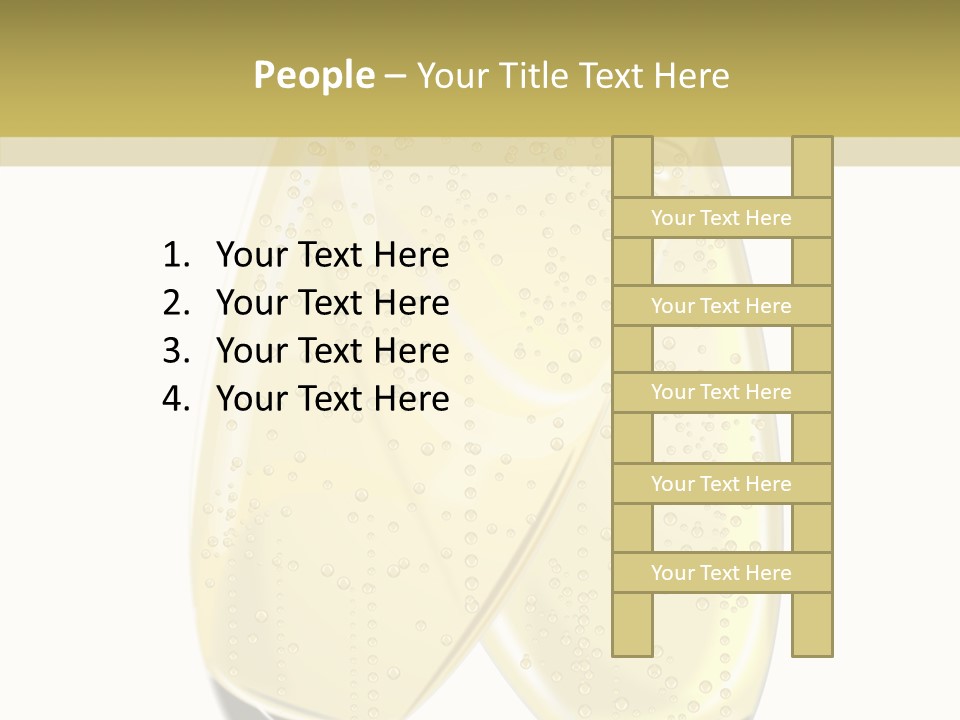 Anniversary Fun Toast PowerPoint Template