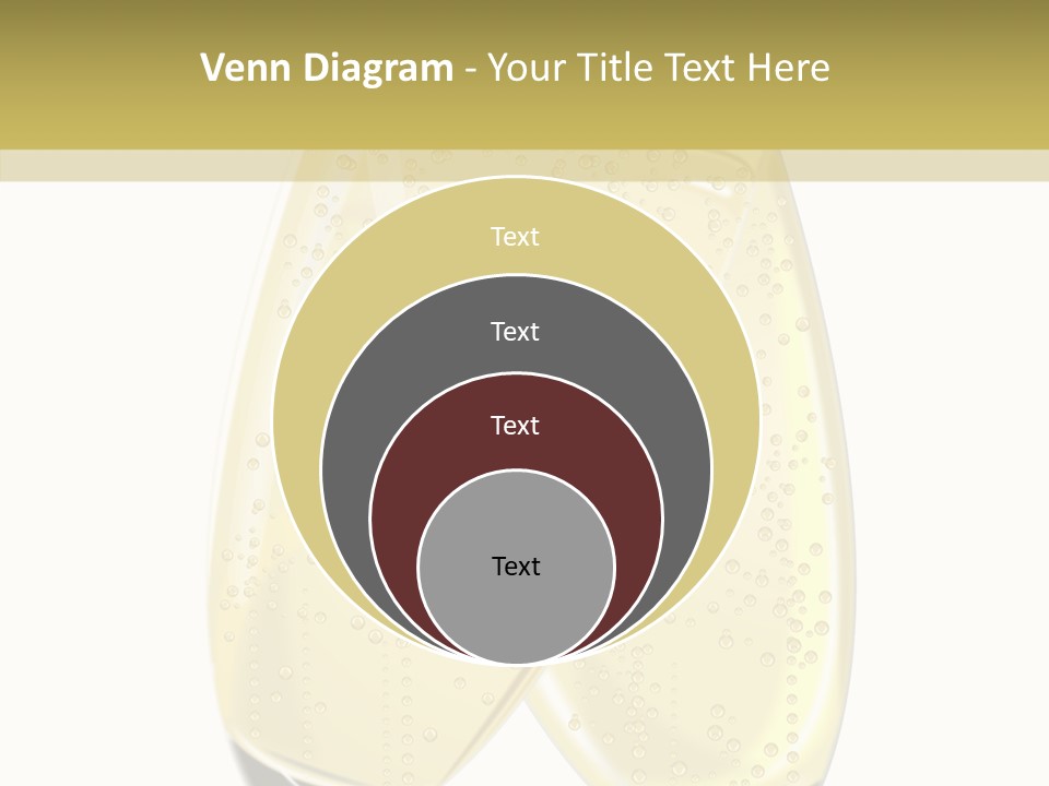 Anniversary Fun Toast PowerPoint Template