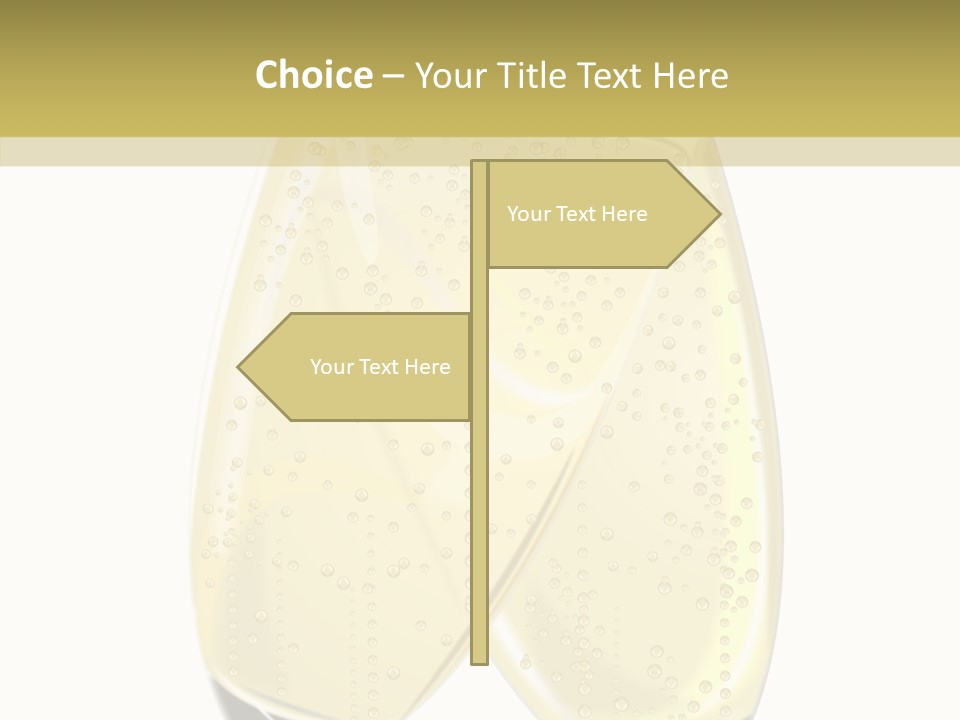 Anniversary Fun Toast PowerPoint Template