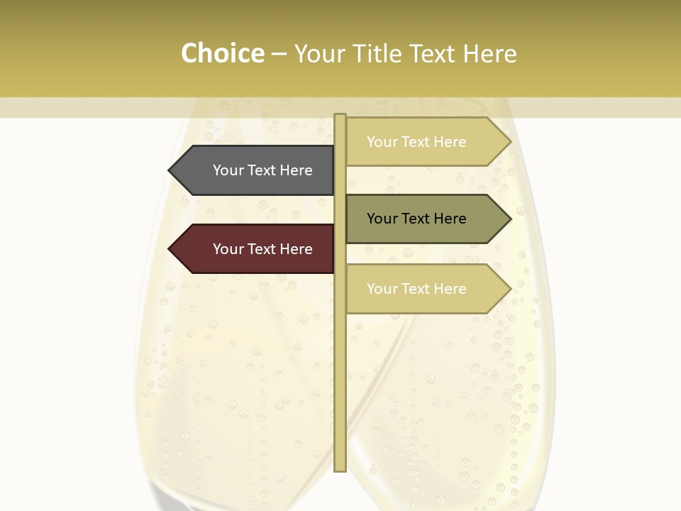 Anniversary Fun Toast PowerPoint Template