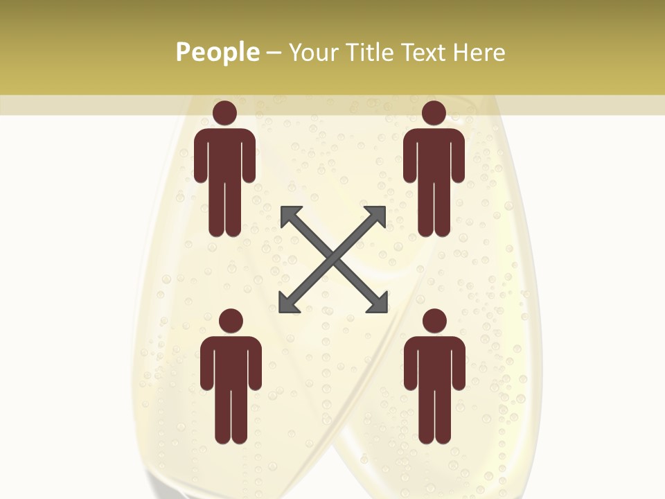 Anniversary Fun Toast PowerPoint Template