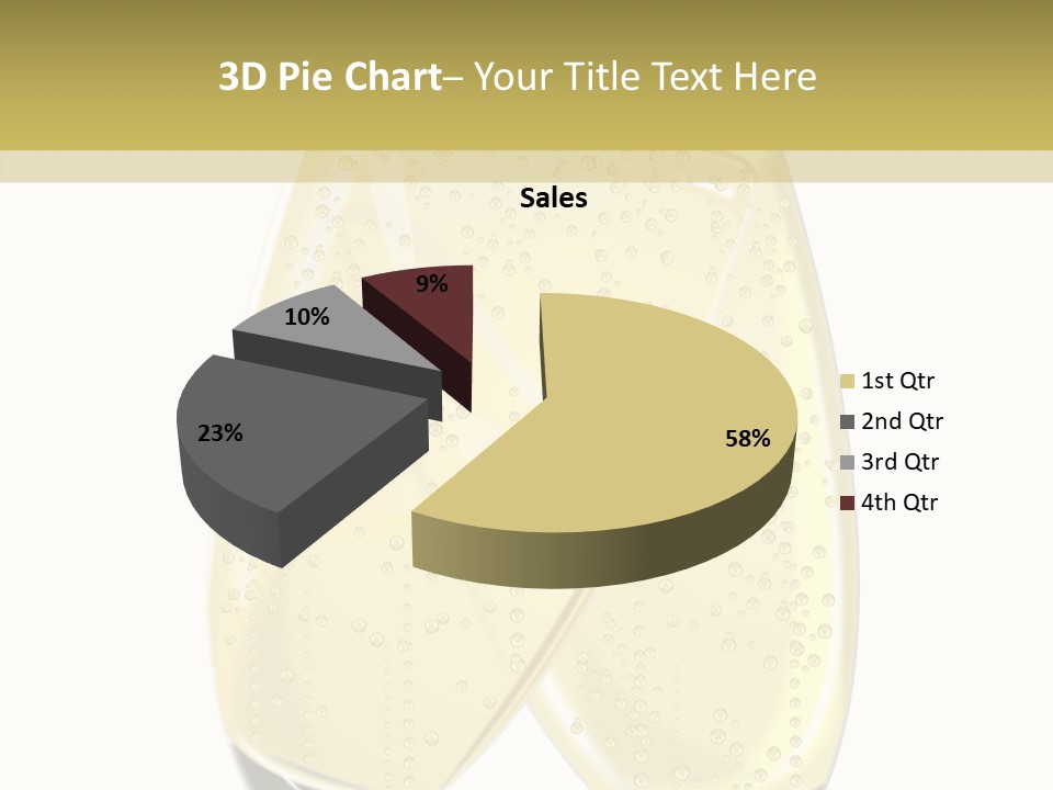 Anniversary Fun Toast PowerPoint Template