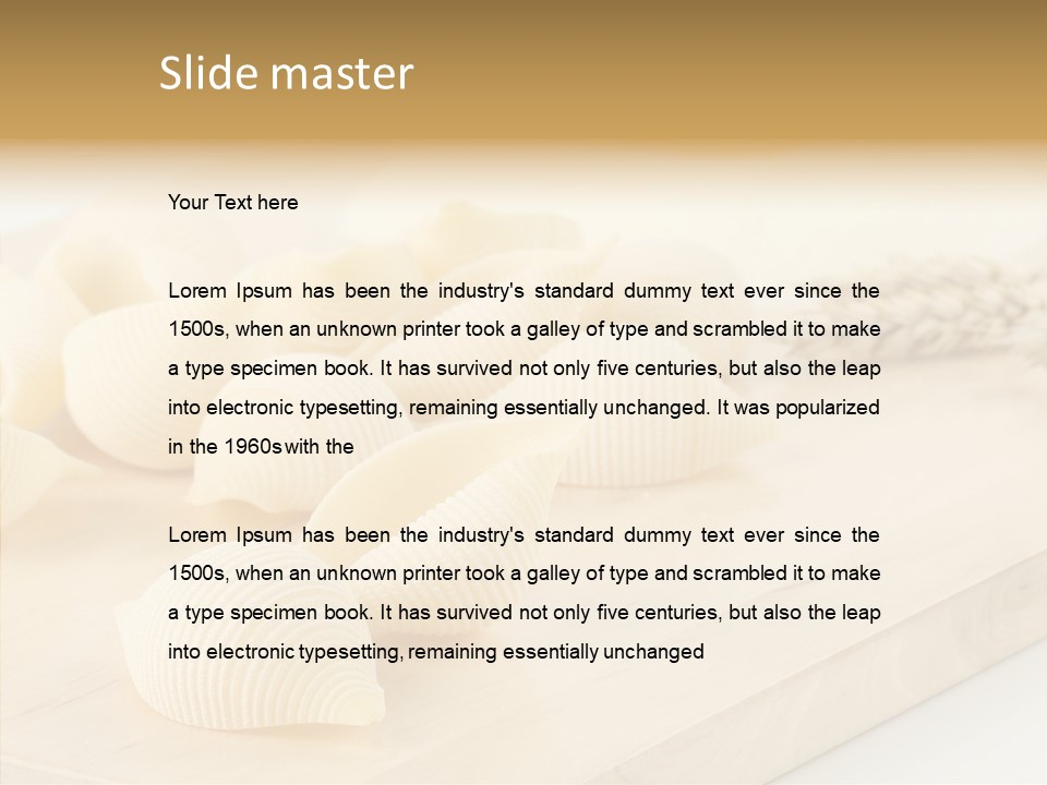 Italy Dish Prepare PowerPoint Template