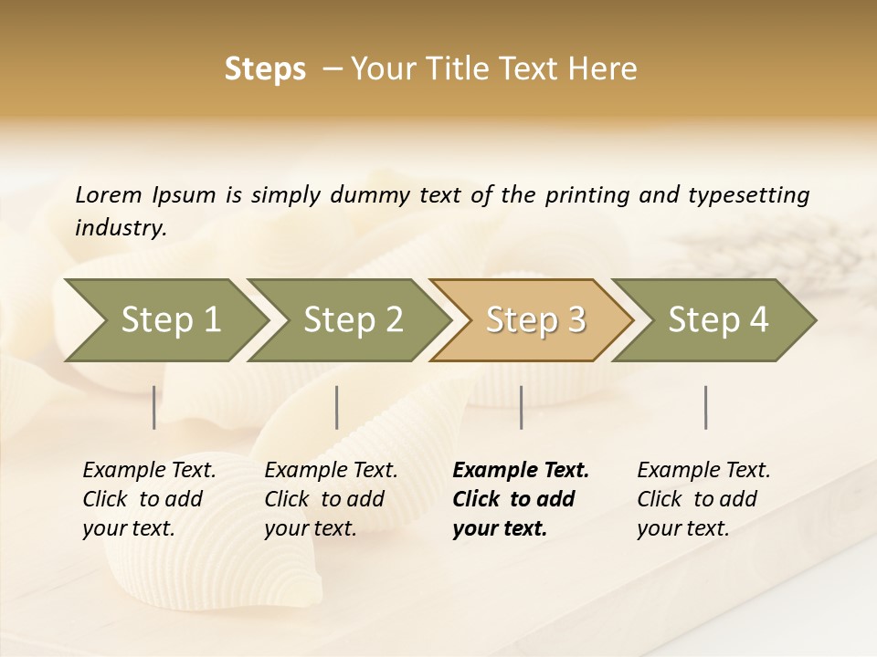 Italy Dish Prepare PowerPoint Template