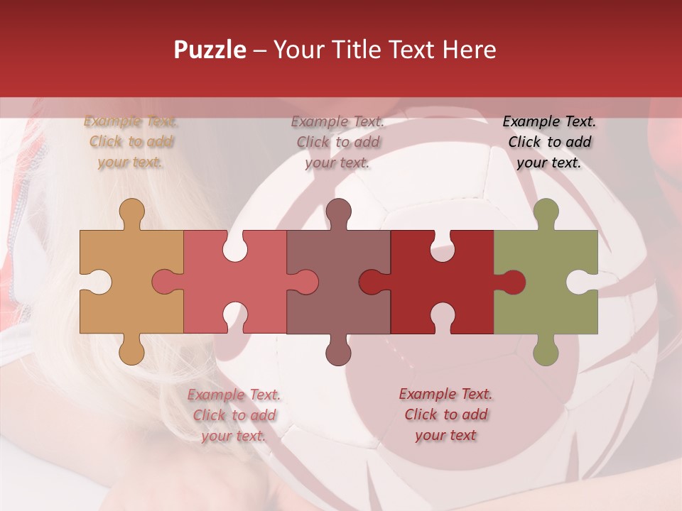 Humorou Figure Communication PowerPoint Template