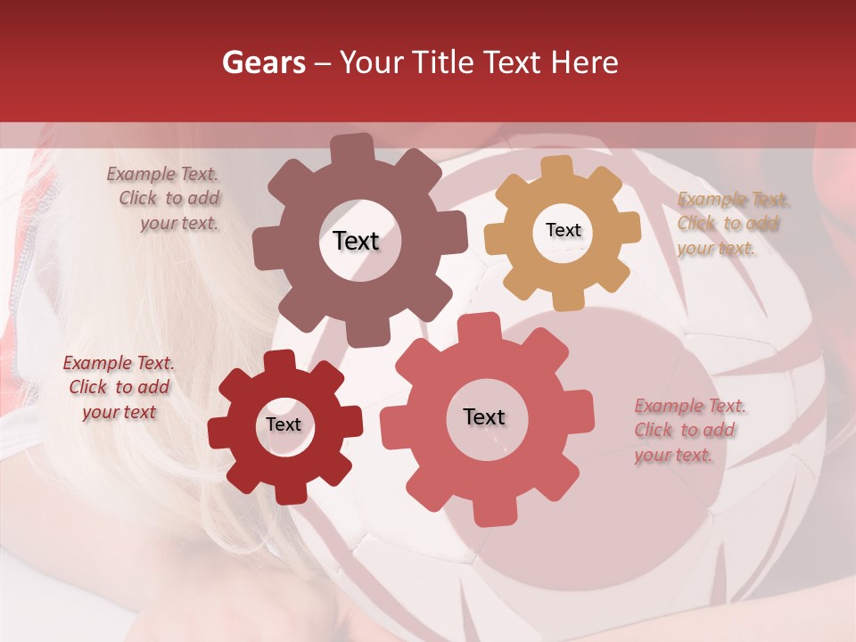 Humorou Figure Communication PowerPoint Template