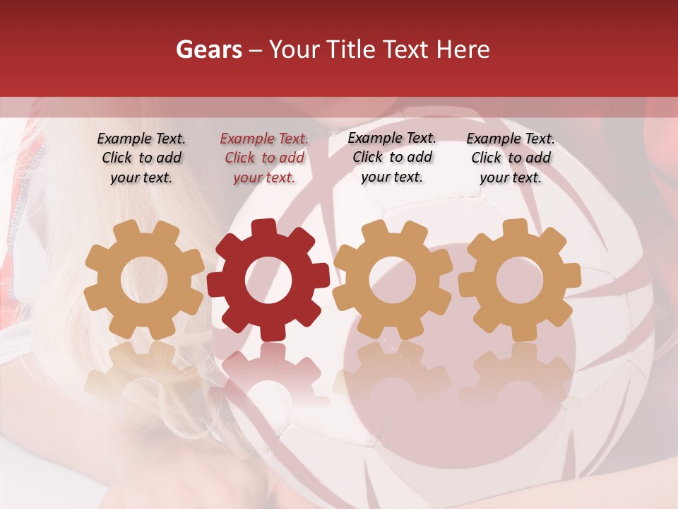 Humorou Figure Communication PowerPoint Template