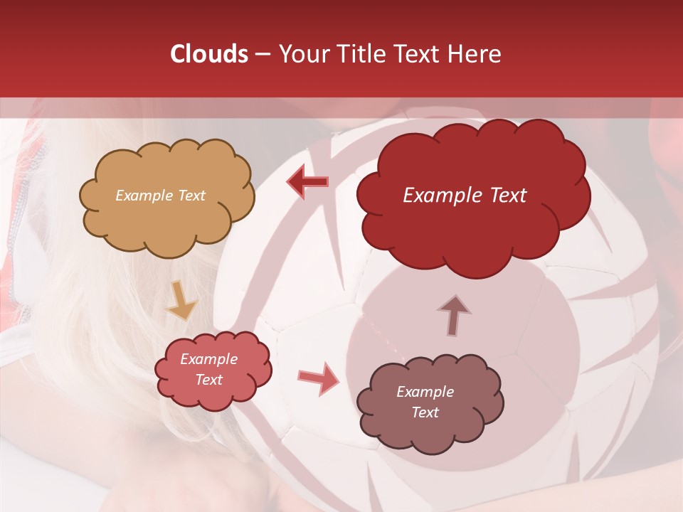 Humorou Figure Communication PowerPoint Template