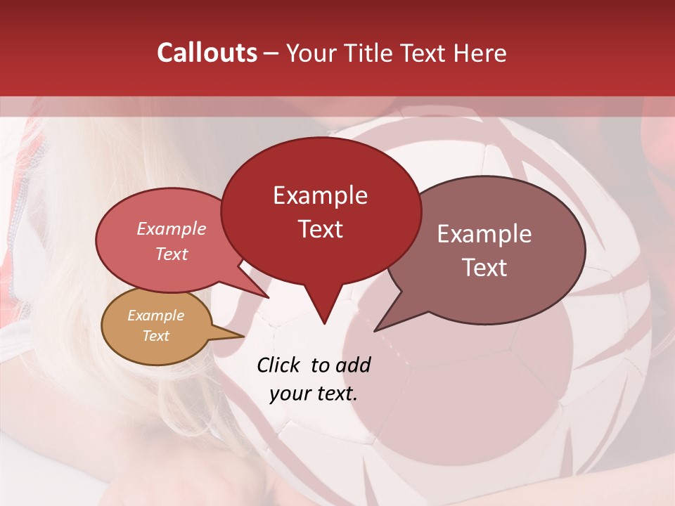 Humorou Figure Communication PowerPoint Template