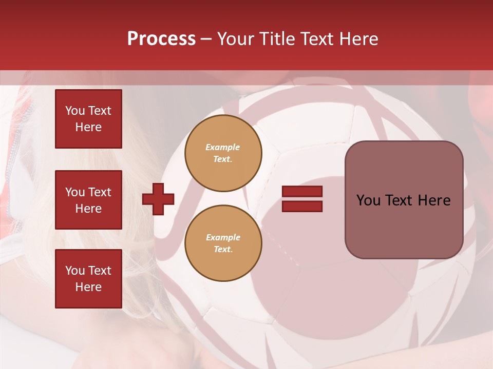 Humorou Figure Communication PowerPoint Template