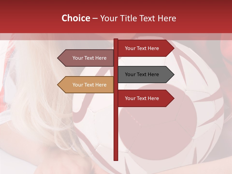 Humorou Figure Communication PowerPoint Template