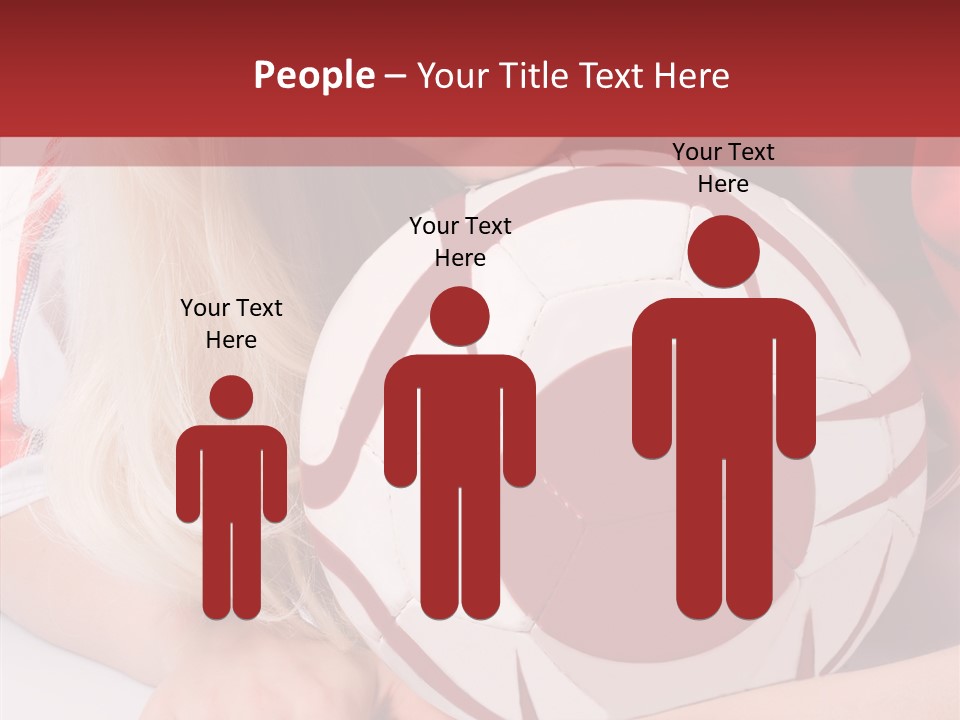 Humorou Figure Communication PowerPoint Template