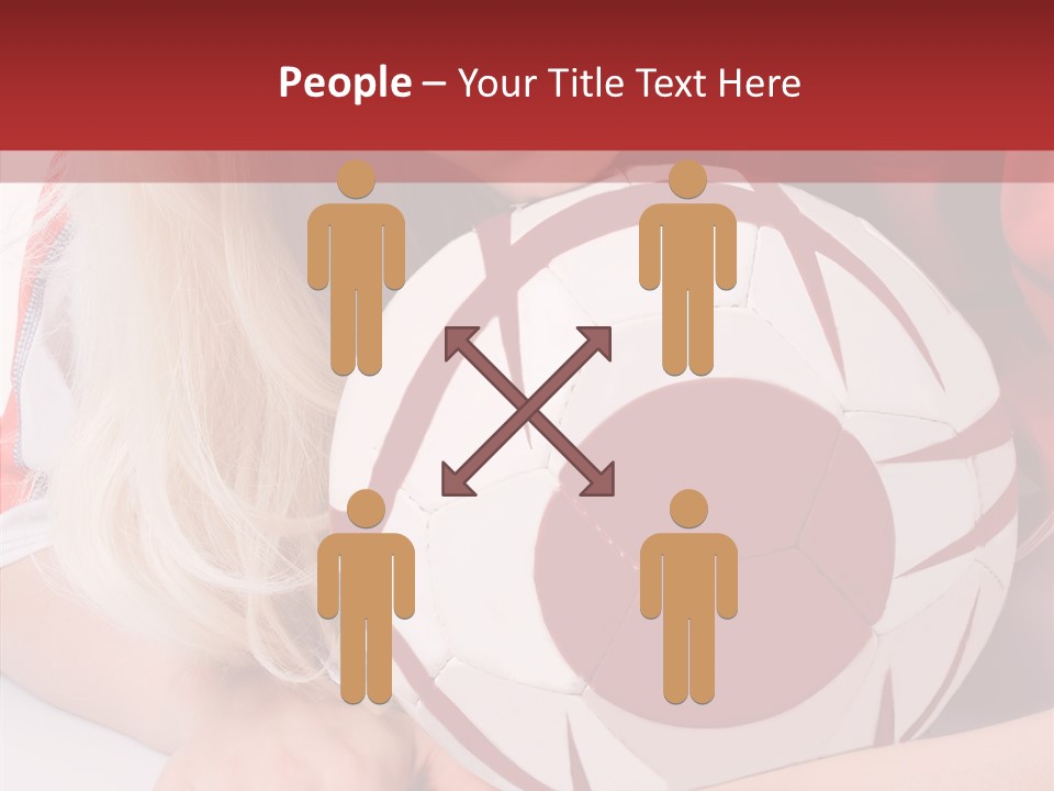 Humorou Figure Communication PowerPoint Template