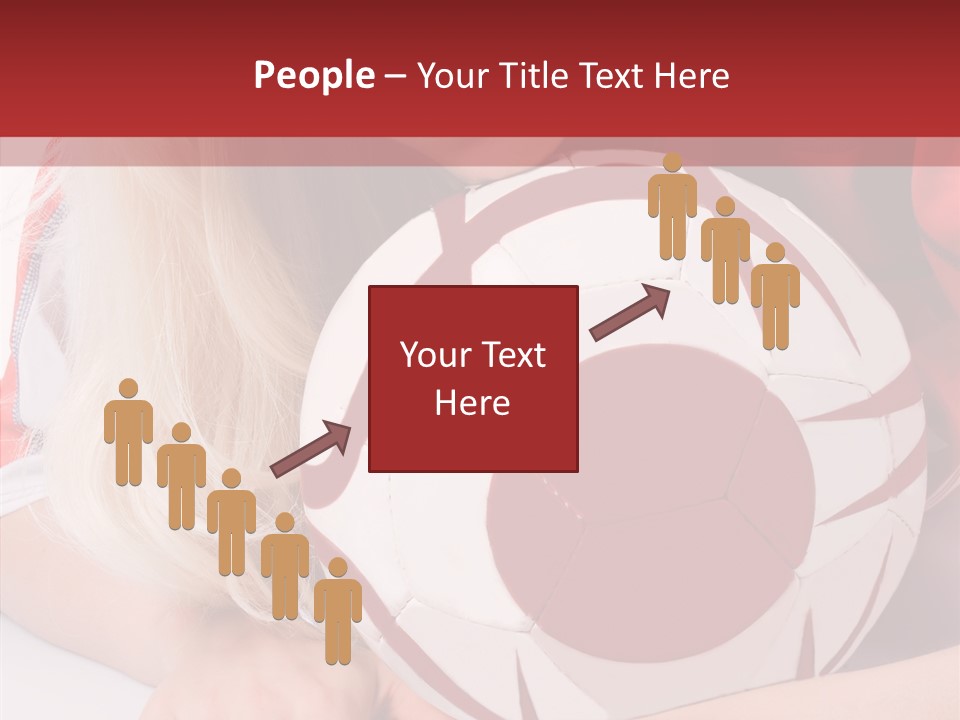 Humorou Figure Communication PowerPoint Template