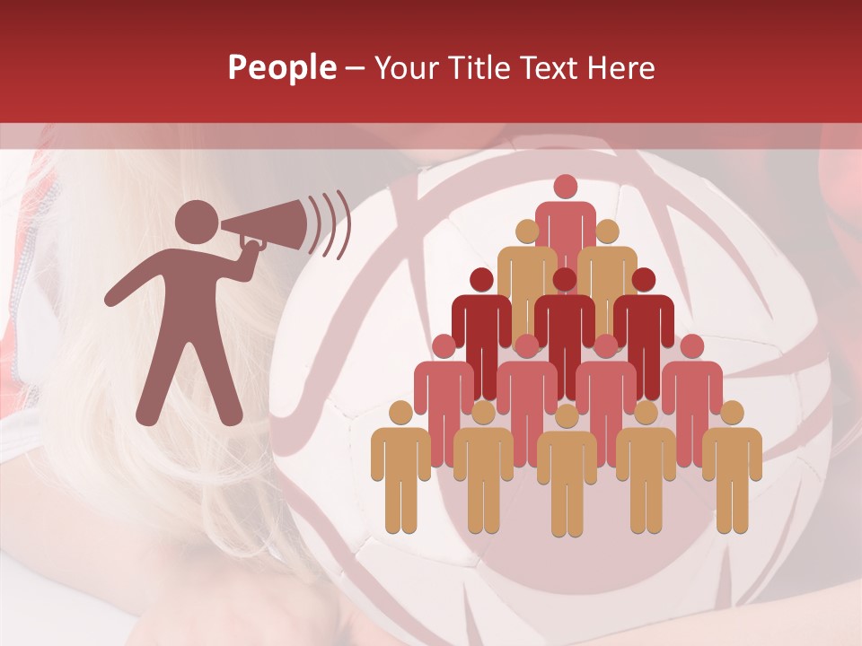 Humorou Figure Communication PowerPoint Template