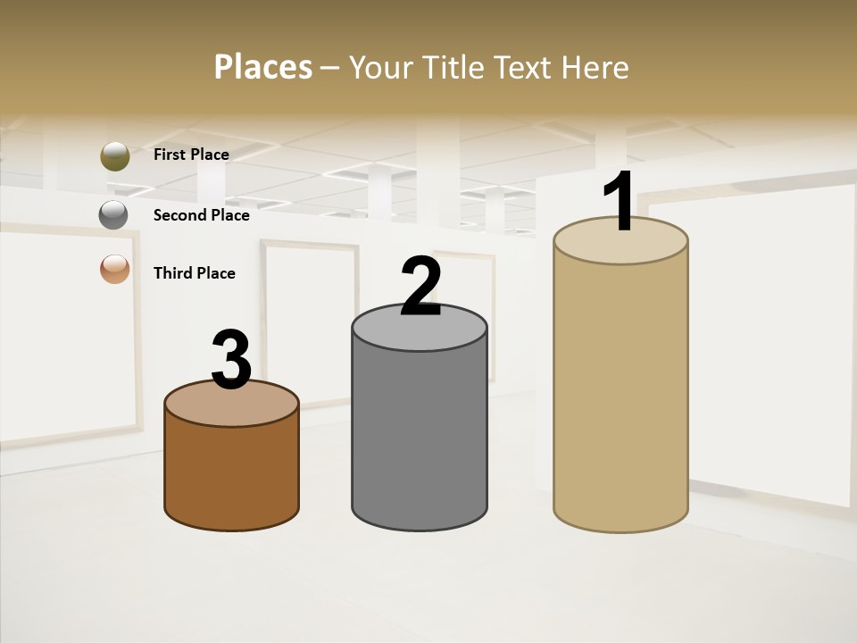 Block Empty Lights PowerPoint Template
