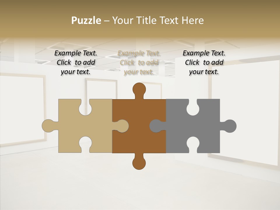 Block Empty Lights PowerPoint Template