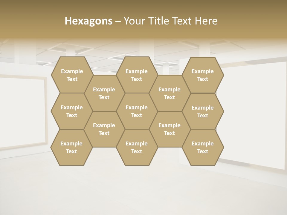 Block Empty Lights PowerPoint Template