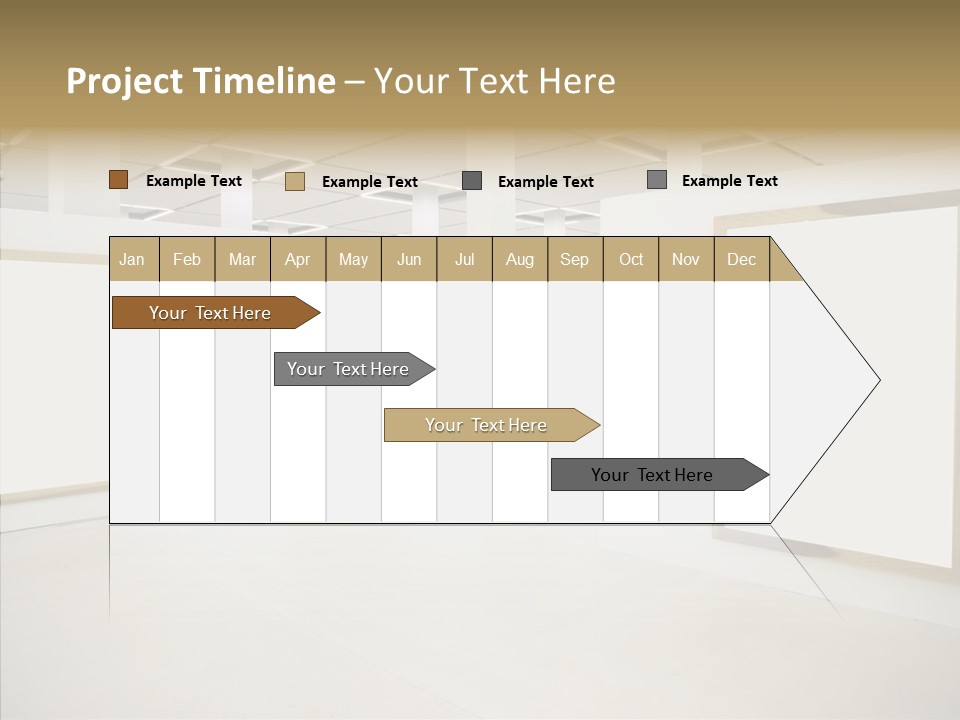Block Empty Lights PowerPoint Template