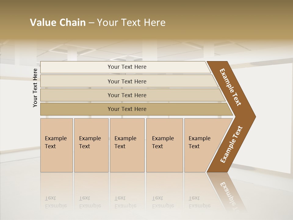 Block Empty Lights PowerPoint Template
