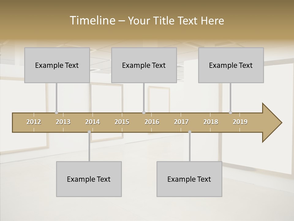 Block Empty Lights PowerPoint Template