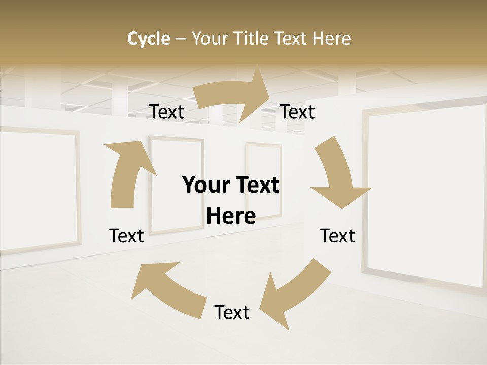 Block Empty Lights PowerPoint Template