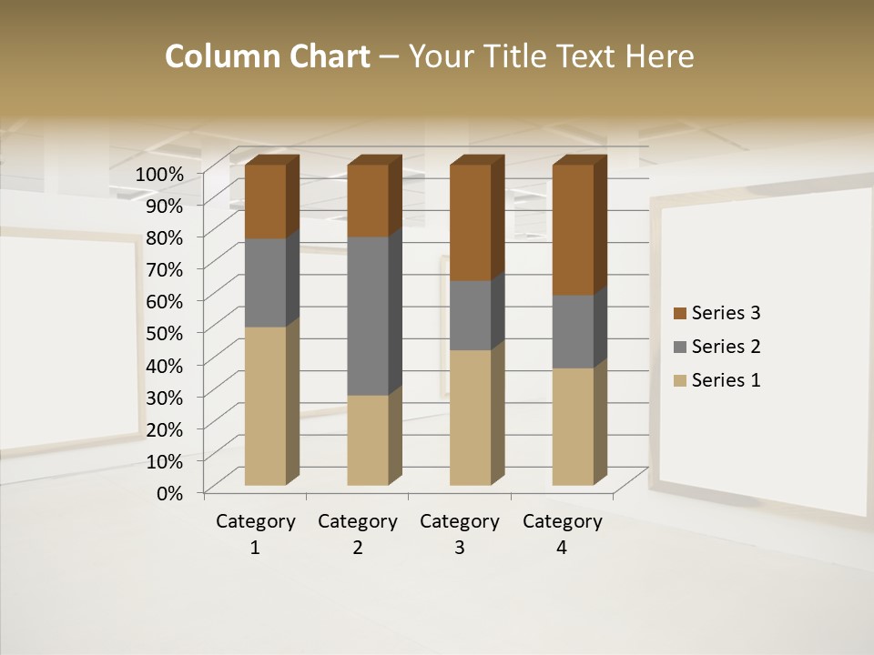 Block Empty Lights PowerPoint Template