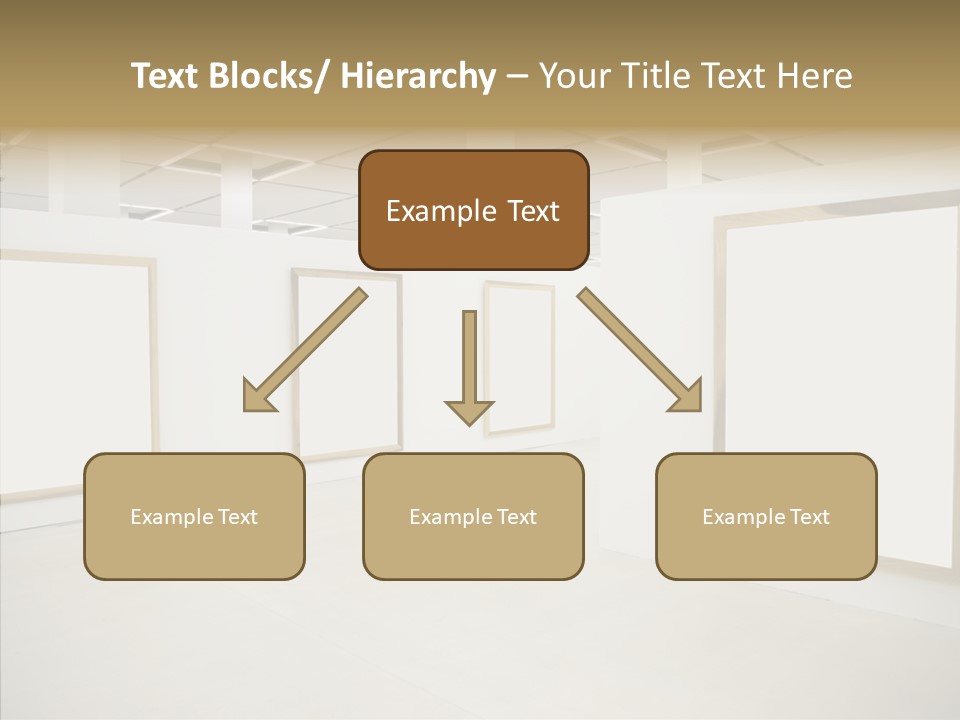 Block Empty Lights PowerPoint Template
