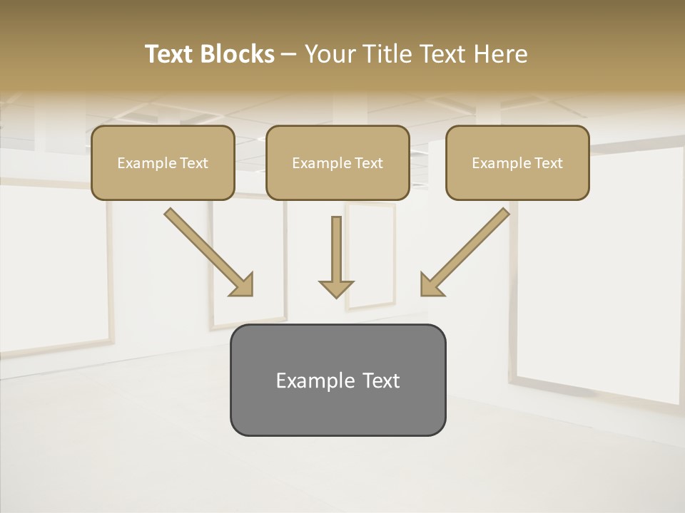 Block Empty Lights PowerPoint Template