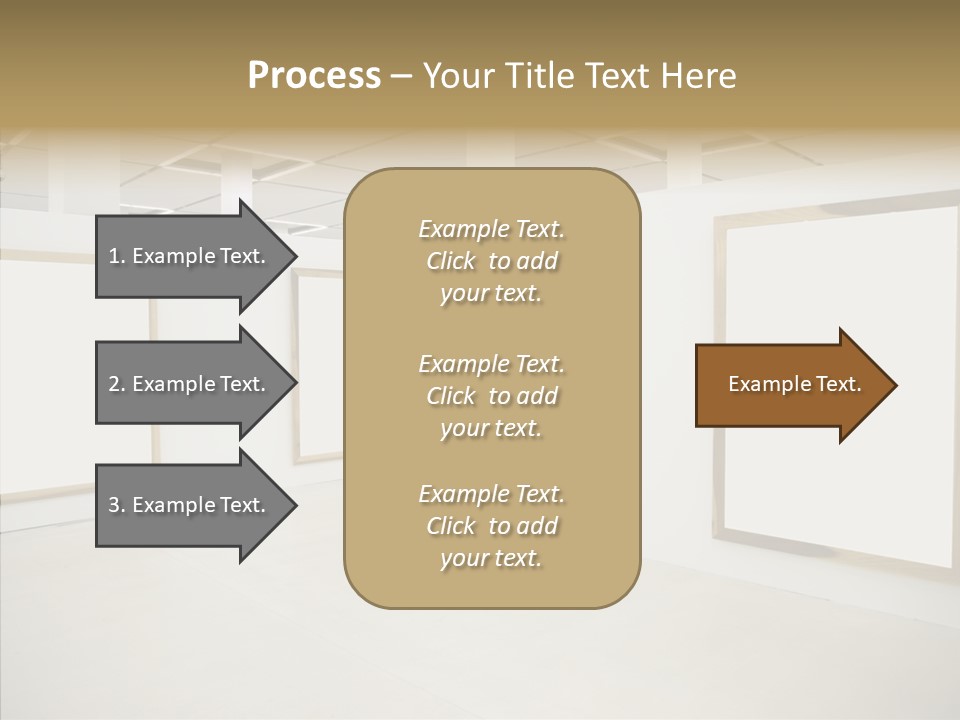 Block Empty Lights PowerPoint Template