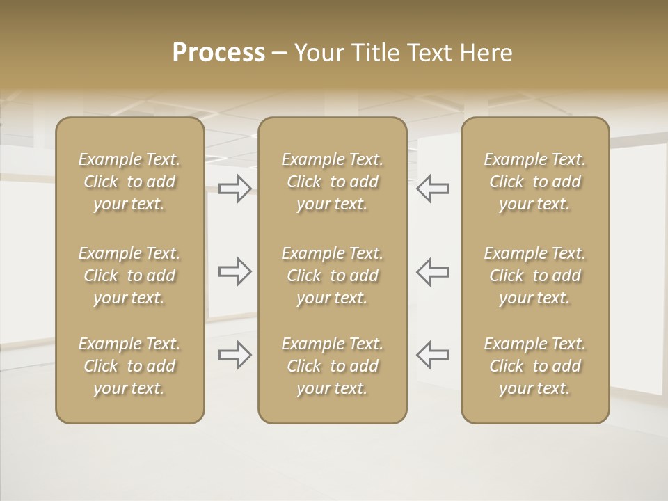 Block Empty Lights PowerPoint Template