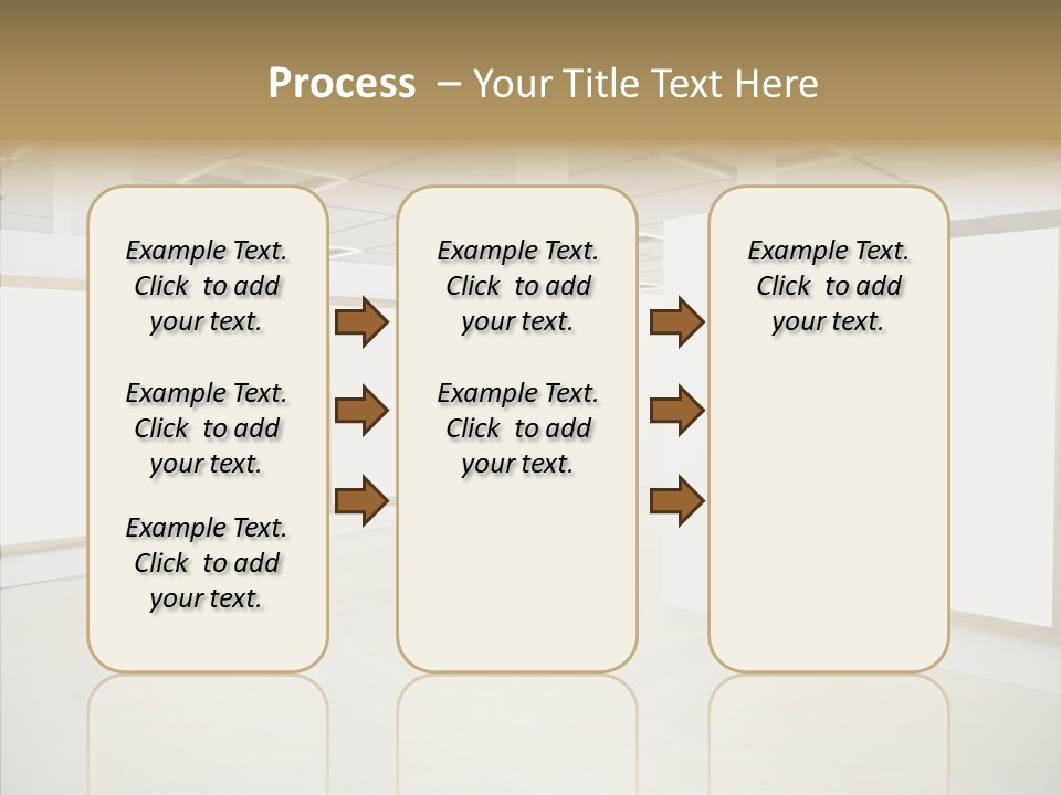 Block Empty Lights PowerPoint Template