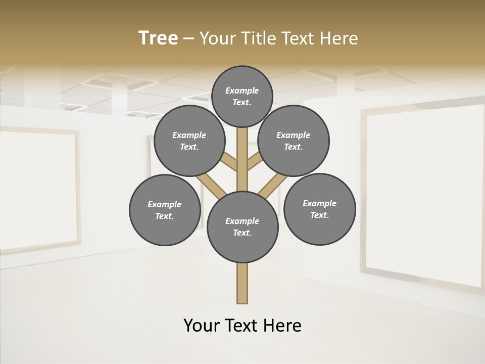 Block Empty Lights PowerPoint Template