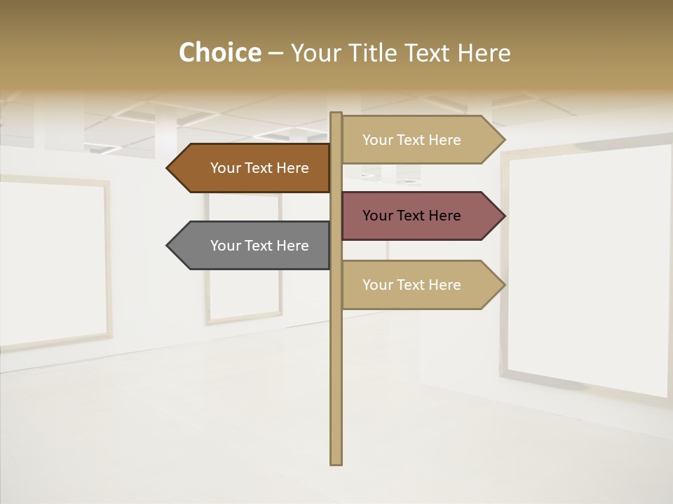 Block Empty Lights PowerPoint Template