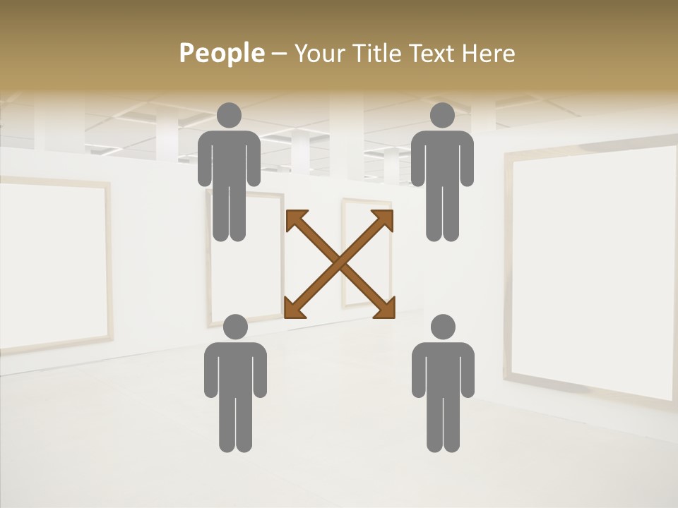 Block Empty Lights PowerPoint Template