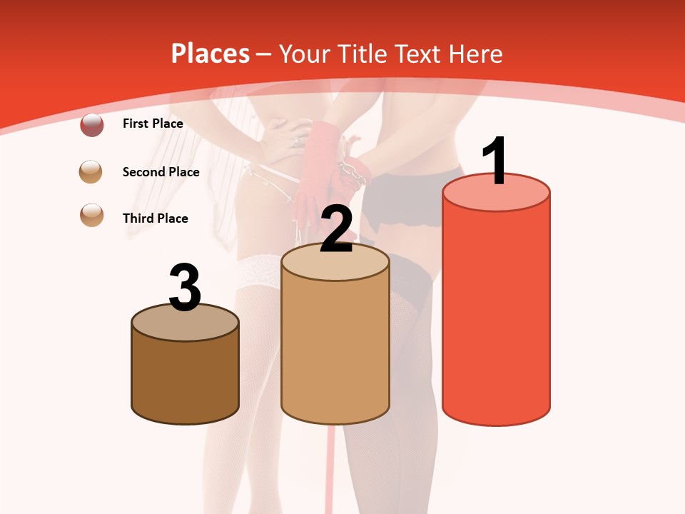 Lingerie Demon Contrast PowerPoint Template