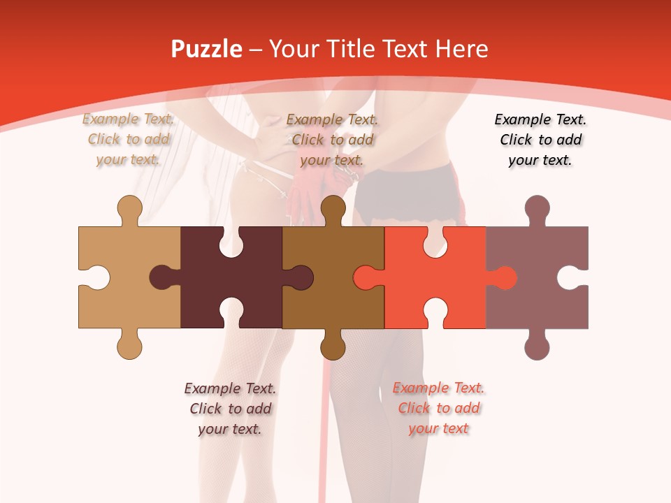 Lingerie Demon Contrast PowerPoint Template
