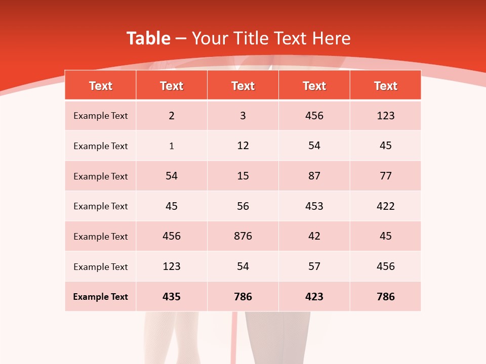 Lingerie Demon Contrast PowerPoint Template