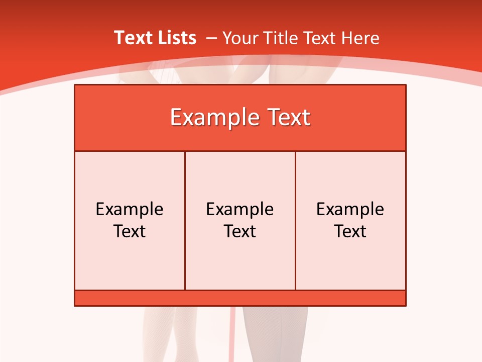 Lingerie Demon Contrast PowerPoint Template