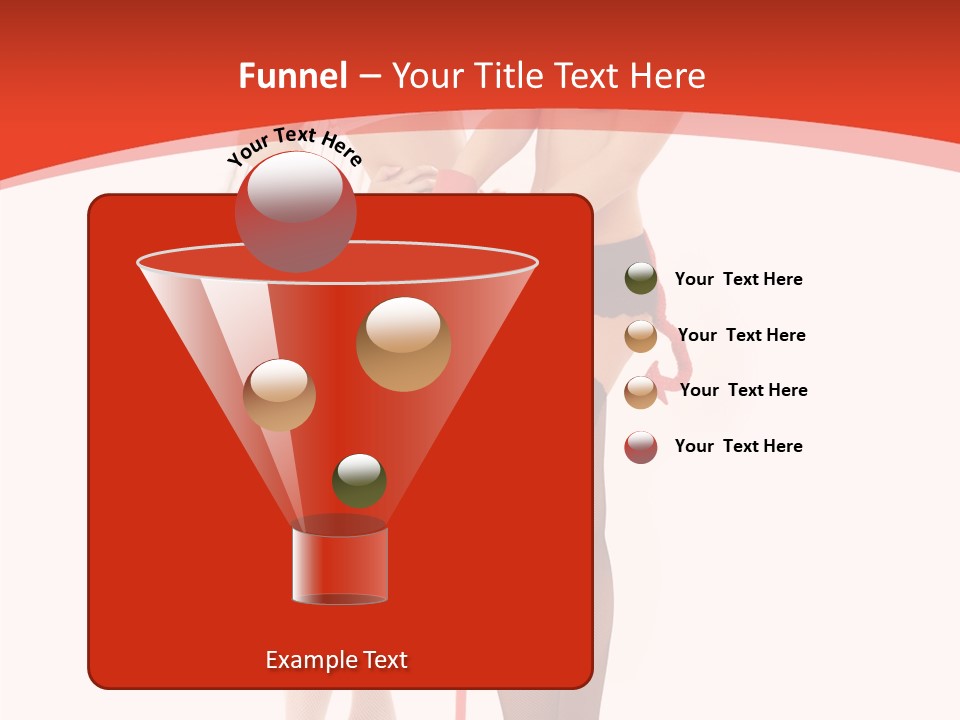 Lingerie Demon Contrast PowerPoint Template