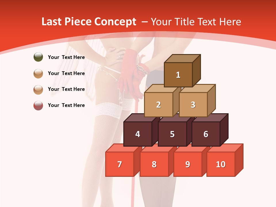 Lingerie Demon Contrast PowerPoint Template