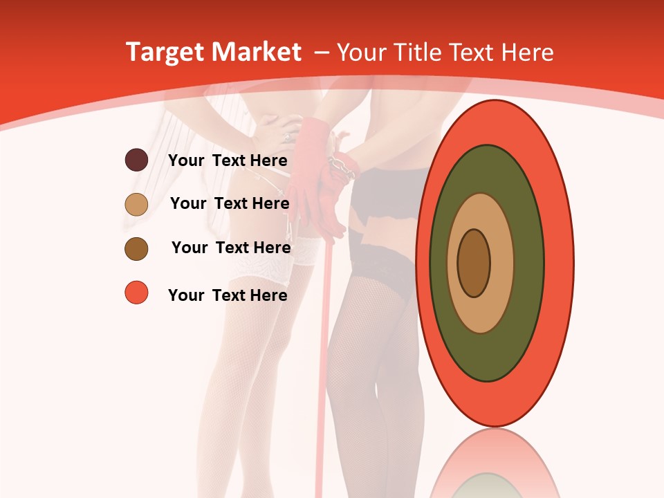 Lingerie Demon Contrast PowerPoint Template