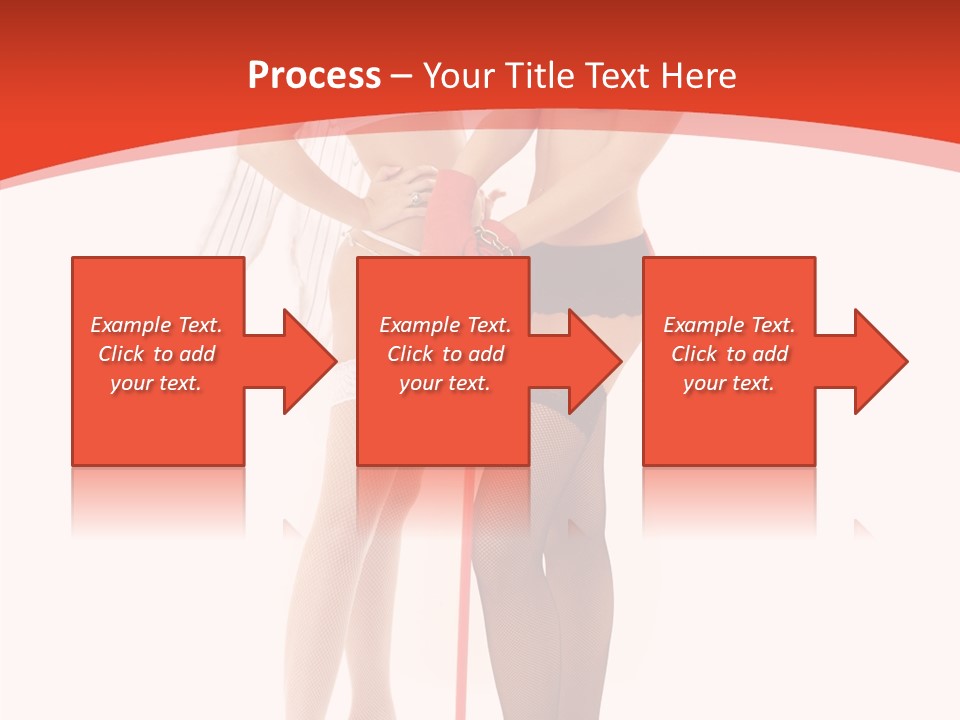 Lingerie Demon Contrast PowerPoint Template