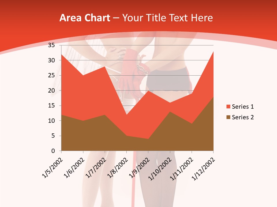Lingerie Demon Contrast PowerPoint Template