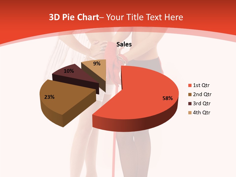 Lingerie Demon Contrast PowerPoint Template